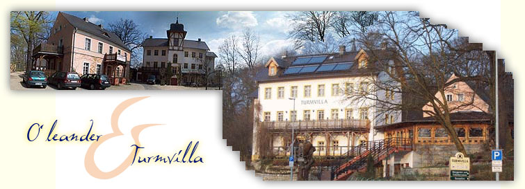 Bild vom O'leander und der Turmvilla